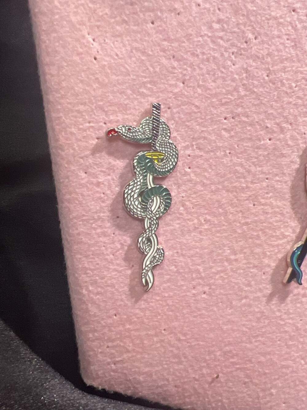 Obanai Iguro Serpent Hashira Nichirin Sword Enamel Lapel Pin